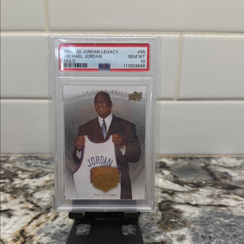 Michael Jordan 2009 UD Jordan Legacy Gold #95 Gem Mint 10